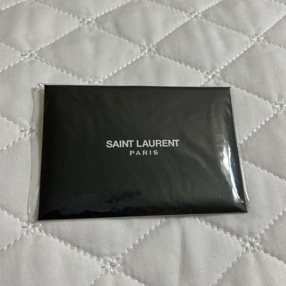 Saint Laurent Monogram Cassandre Matelasse Compact Tri Fold Wallet - Picture 10 of 12